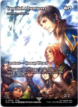 MTG Vana’diel Adventurers Lab Maniac Final Fantasy FFXI FCA Uncommon NM - Image 1