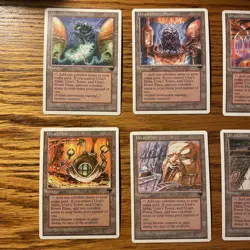 MTG Chronicles Urzatron Lot: all 4x Variations Urza's Tower, Mine, Power Plant - Image 2