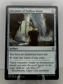 MTG Decanter of Endless Water - Commander Legends: Battle for Baldur's Gate - Image 1