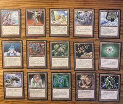 MTG: Vintage Ice Age 24 Different Artifact Lot - Magic The Gathering - Image 1