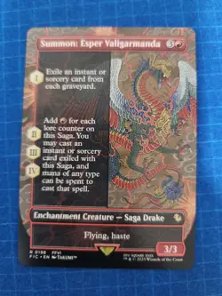 Summon: Esper Valigarmanda (Borderless) Commander: Final Fantasy Regular - Image 1