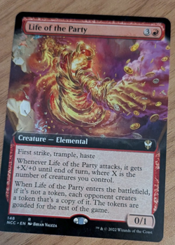 MTG Life of the Party, Commander: Streets of New Capenna NM Extended - Image 1