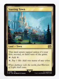 Magic The Gathering MTG - Starting Town - Final Fantasy - Image 1