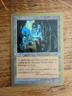Magic Ancient Tomb 1999 World Championship (Kai Budde) - Unplayed, Near Mint - Image 1