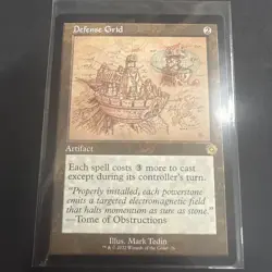 MTG Defense Grid Brothers War NM Schematic - Image 1