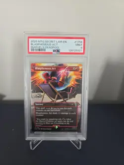 PSA 9 Blasphemous Act (1756) Secret Lair Drop Regular - Image 1