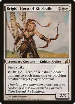 Magic The Gathering Lorwyn Brigid, Hero of Kinsbaile #6/301 MTG HP - Image 1
