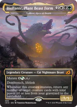 Mint/Near-Mint, English - 1 x MTG Nethroi, Apex of Death - Biollante, Plant Beas - Image 1