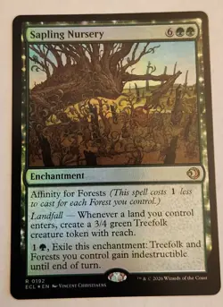 Sapling Nursery Lorwyn Eclipsed Rare Foil NM+ - Image 1