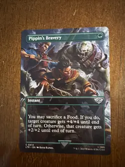 Pippin's Bravery (Borderless) Universes Beyond: the Lord of the Rings Regular - Image 1