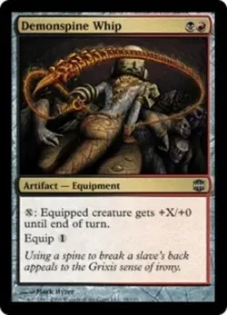 Demonspine Whip - Alara Reborn #39/145 MTG Magic The Gathering LP - Image 1