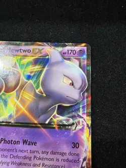 Mewtwo EX - XY183 - XY English Pokemon Black star Promo Card 2016 NM - Image 4
