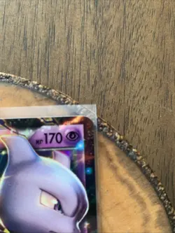 2016 Pokemon, XY Promos, #XY183 Mewtwo EX, Holo Black Star Promo MINT - Image 3
