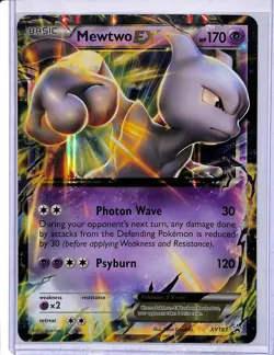 2016 Pokemon XY Mewtwo EX Oversized Jumbo Black Star Promo BSP #XY183 - Image 1