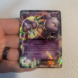 Mewtwo EX ULTRA RARE Pokemon TCG XY183 Black Star Promo Holo - Image 1