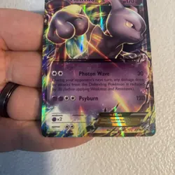 Mewtwo EX ULTRA RARE Pokemon TCG XY183 Black Star Promo Holo - Image 3
