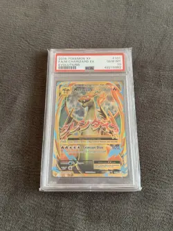 2016 Pokemon XY Evolutions Full Art M Mega Charizard EX 101/108 PSA 10 Gem Mint - Image 1
