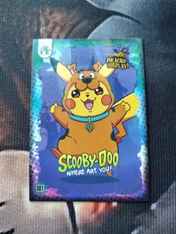 Scooby-Doo (Pikachu) #181 - Galaxy Holo - Electric Pikachu Cosplay - Pokemon - Image 1