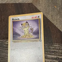 Meowth Gold Border Fruit Roll Up Promo 56/64 Pokemon TCG RARE VLP/NM - Image 3