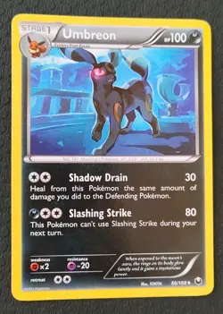 Umbreon - Pokemon TCG Dark Explorers 60/108 NM-LP - Image 1