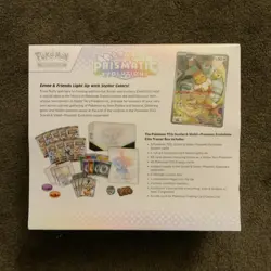 Pokemon TCG Scarlet & Violet Prismatic Evolutions ETB New Factory Sealed - Image 3