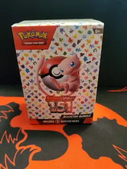 Pokemon Scarlet Violet 151 Booster Bundle 6-Pack, Factory-Sealed - Image 1