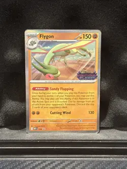 (STAMPED) Flygon MEP 016 Phantasmal Flames Stamped Prerelease Pokemon Tcg NM - Image 1