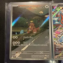 Pokemon Destined Rivals, Kangaskhan & Rotom, Holo Rare, NM/M, No Scratches! - Image 2