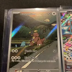 Pokemon Destined Rivals, Kangaskhan & Rotom, Holo Rare, NM/M, No Scratches! - Image 4