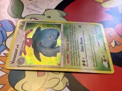 Pokemon TCG Venusaur lv.51 20/132 Secret Wonders Holo Bleed Error LP/MP 4 Swirls - Image 2