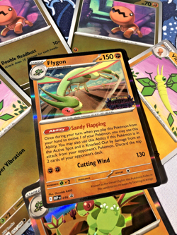 Flygon 016 Phantasmal Flames Stamp Pre Release Promo And More! Pokemon TCG - Image 3