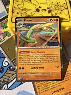Flygon 016 Phantasmal Flames Stamp Pre Release Promo And More! Pokemon TCG - Image 4