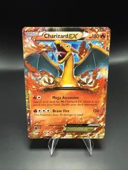 Pokemon TCG Charizard-EX XY Black Star Promos XY17 Holo Promo - Image 1