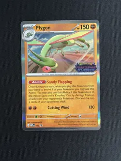 Pokemon TCG - Flygon 016 - Phantasmal Flames - Prerelease Stamped Promo - NM/M - Image 1