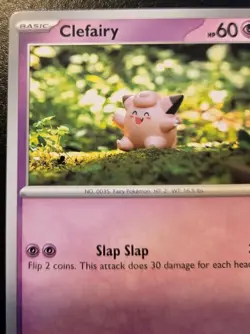 Clefairy 081/197 Common Scarlet & Violet: Obsidian Flames Pokemon TCG - Image 2