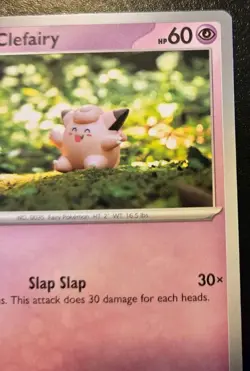 Clefairy 081/197 Common Scarlet & Violet: Obsidian Flames Pokemon TCG - Image 3