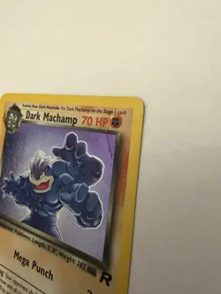 Pokemon Dark Machamp Team Rocket 1st Edition Holo Rare 10/82 2000 70 HP - Image 4