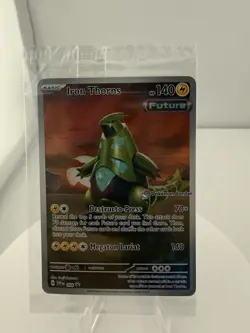 Pokemon Center Stamped Promo Lot Sealed Iron Thorns Pecharunt Ogerpon Flutter M - Image 2