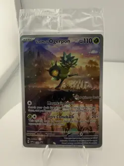 Pokemon Center Stamped Promo Lot Sealed Iron Thorns Pecharunt Ogerpon Flutter M - Image 5