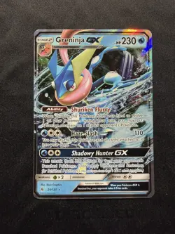 Pokemon - Greninja GX 24/131 Forbidden Light Holo NM - Image 1