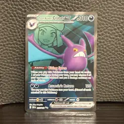 Pokemon TCG Team Rocket's Crobat EX 217/182 NM Destined Rivals Holo - Image 1