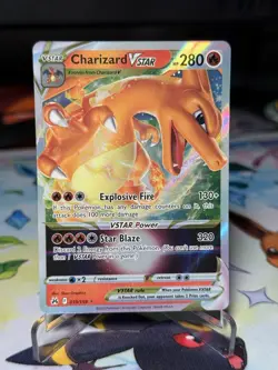 Pokemon TCG Charizard VSTAR 019/159 Ultra Rare Holo Crown Zenith NM/M - Image 1