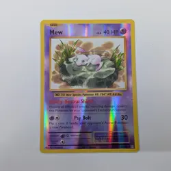 Pokemon TCG 2016 XY Evolutions Mew Reverse Holo 53/108 - Image 1