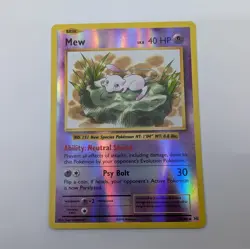 Pokemon TCG 2016 XY Evolutions Mew Reverse Holo 53/108 - Image 3