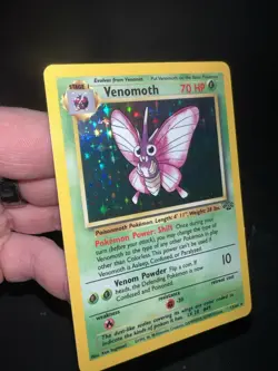 Pokemon Venomoth Holo Jungle 13/64 Rare Vintage 1999 NM - Image 4