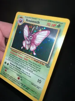 Pokemon Venomoth Holo Jungle 13/64 Rare Vintage 1999 NM - Image 5