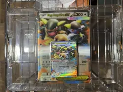 Mega Kangaskhan ex Pokemon TCG MEP 025 Black Star Promo + Lenticular Jumbo Promo - Image 1