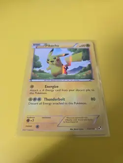 Pikachu - 115/114 - Black & White Base Set Secret Rare - Pokemon Card TCG - Image 2