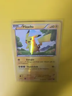 Pikachu - 115/114 - Black & White Base Set Secret Rare - Pokemon Card TCG - Image 3