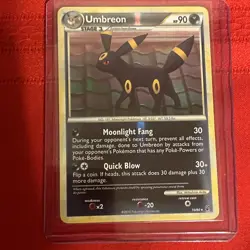 SUPER RARE POTENTIAL PSA 10! 2010 UMBREON 10/90 REVERSE-HOLO POKEMON UNDAUNTED - Image 1